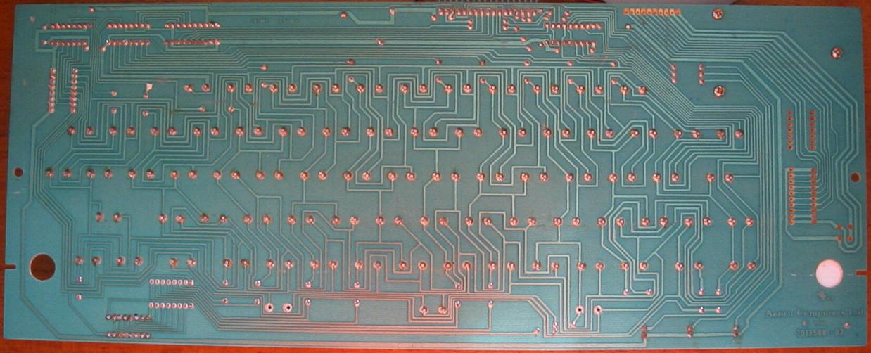 BBC B keboard circuitry